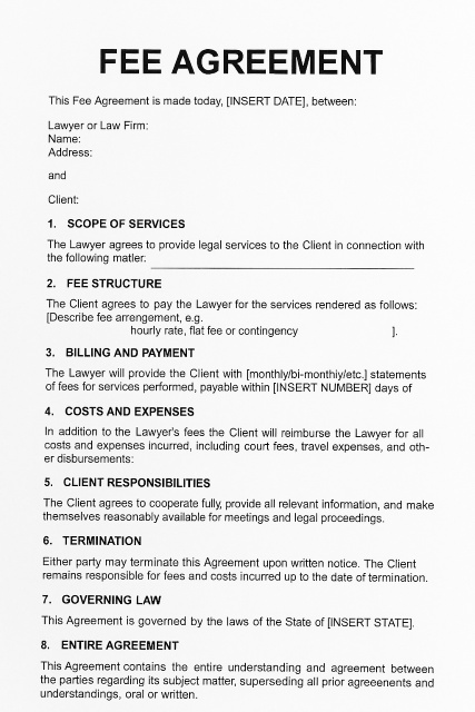 ביטול הסכם שכר טרחה עם עורך דין